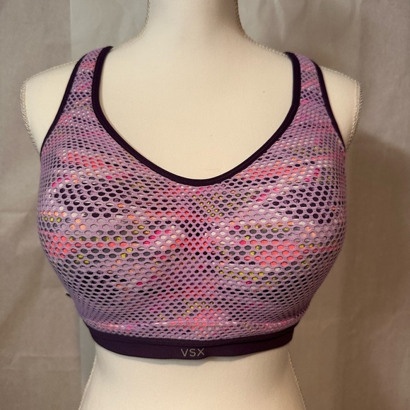 VSX Multicolor Mesh Sports Bra - Picture 2 of 9